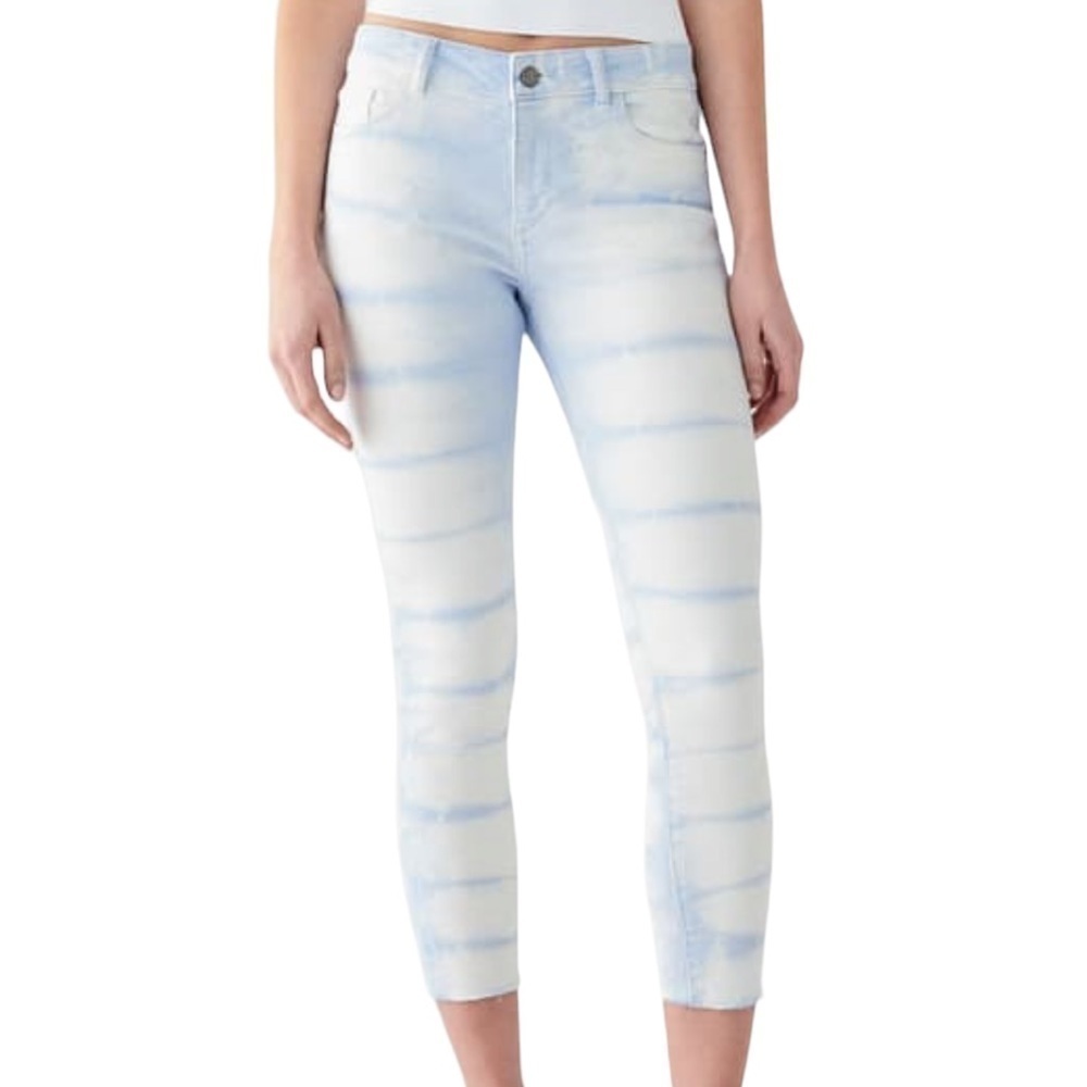 NWT DL1961 Farrow Cropped High Rise Skinny Jeans